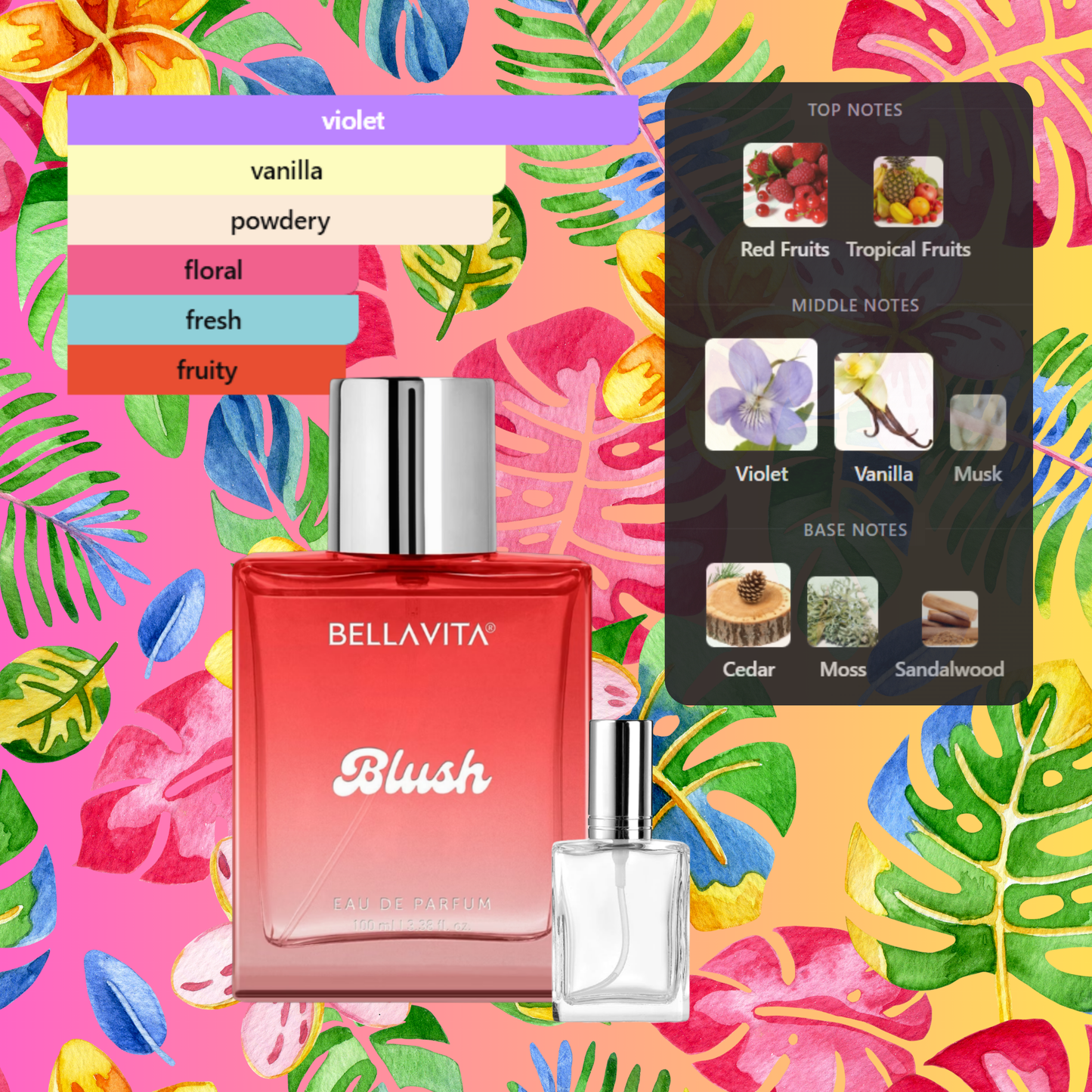 Blush by BellaVita Decants by King of Clones