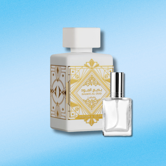 Authentic Bade'e Al Oud Honor & Glory by Lattafa Genuine Decanting by King of Clones