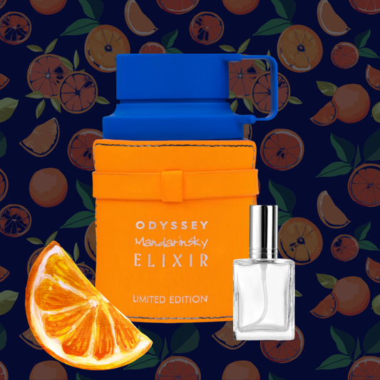 Odyssey Mandarin Sky Elixir by Armaf, Decant by King of Clones