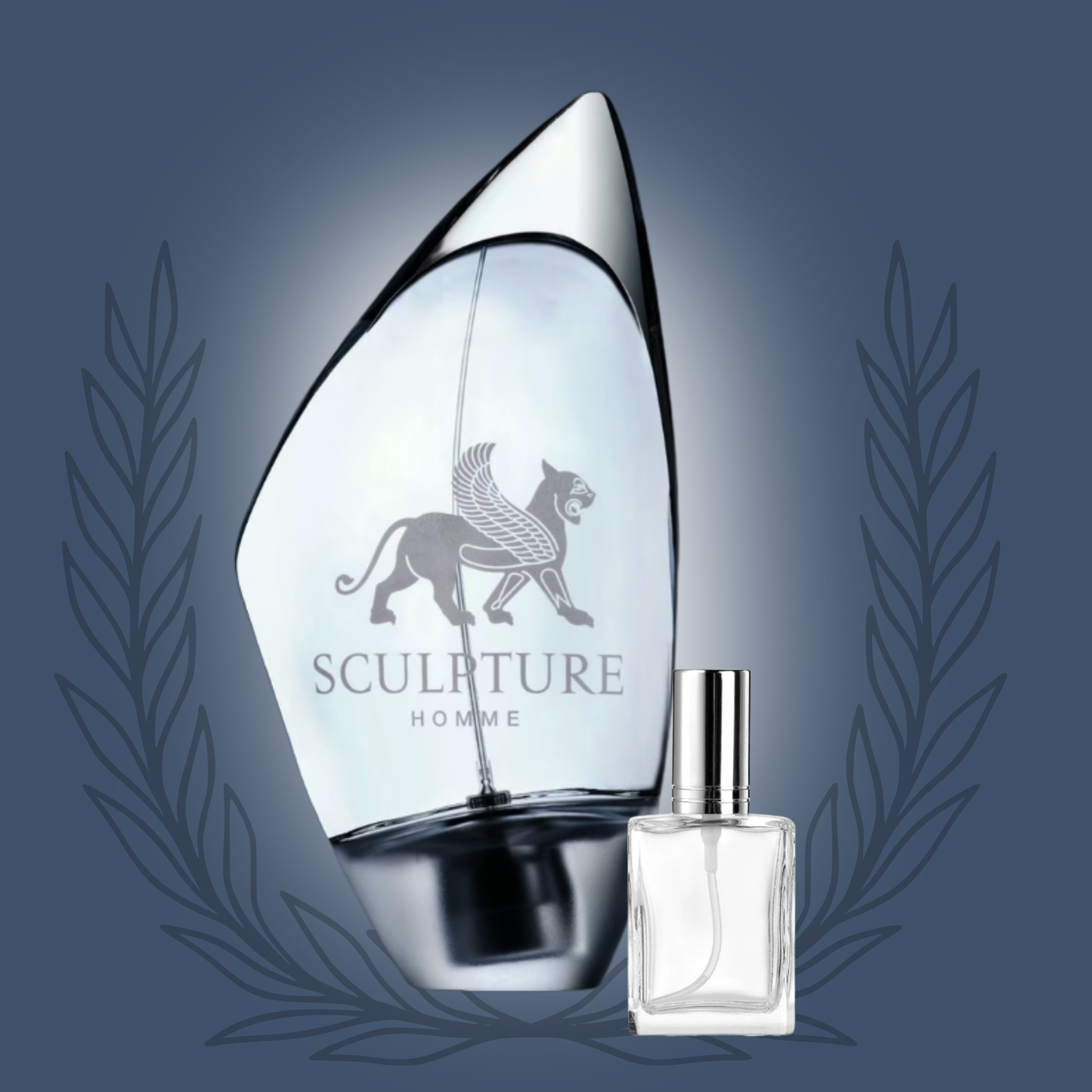 Sculpture Homme by Nikos, Decants by King of Clones