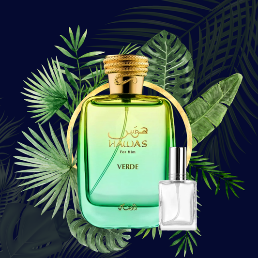 Hawas Verde by Rasasi Decants by King of Clones