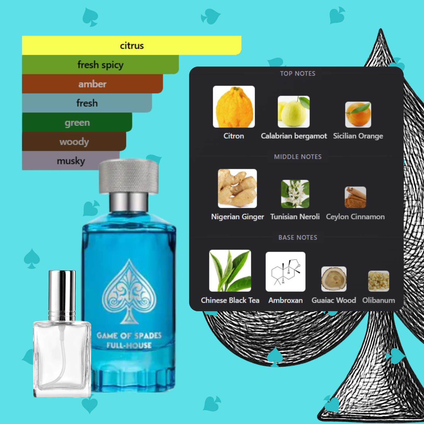 Jo Milano Game Of Spades Full House Decanted by King of Clones