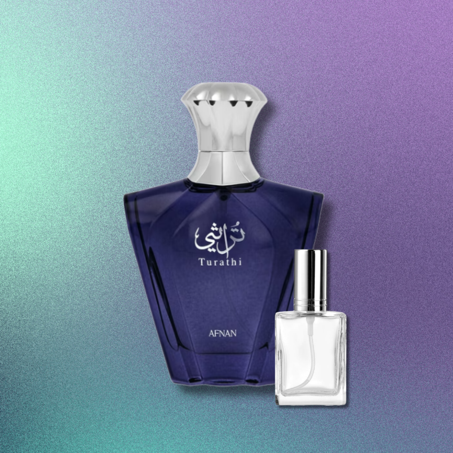 Turathi Blue By Afnan Decant by King of Clones